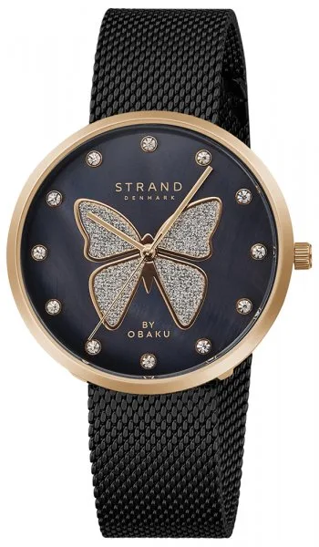 Zegarek damski Strand by Obaku Butterfly