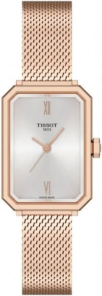 Tissot SRV 30mm Silver Dial Rose Gold Mesh Bracelet T160.110.33.033.00