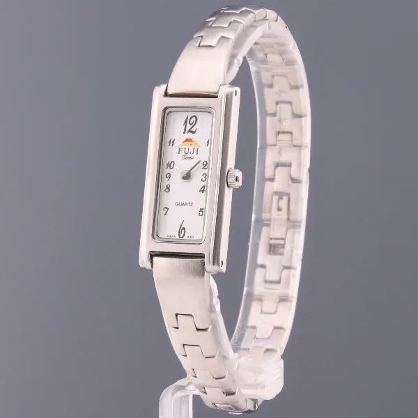 FUJI Time L2022QS - White - Damski - Zegarek kwarcowy na bransolecie