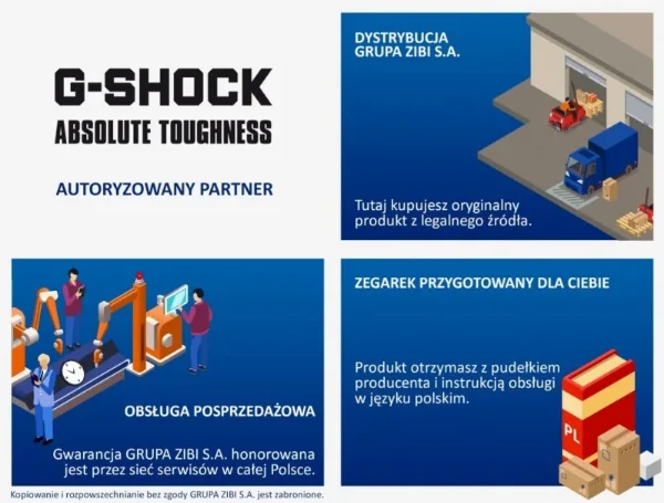 Zegarek męski Casio G-Shock G-Squad Bluetooth GBA-800UC-5AER