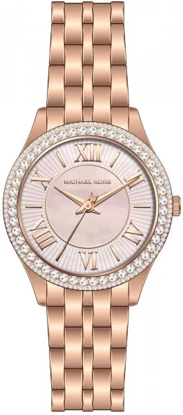 Michael Kors HARLOWE Rose Gold Stainless Steel 33mm MK4845