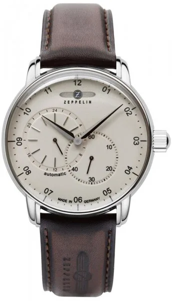 ZEPPELIN 8662-5 - Zeppelin New Captain's Line Automatic - Meski - Zegarek na pasku skórzanym