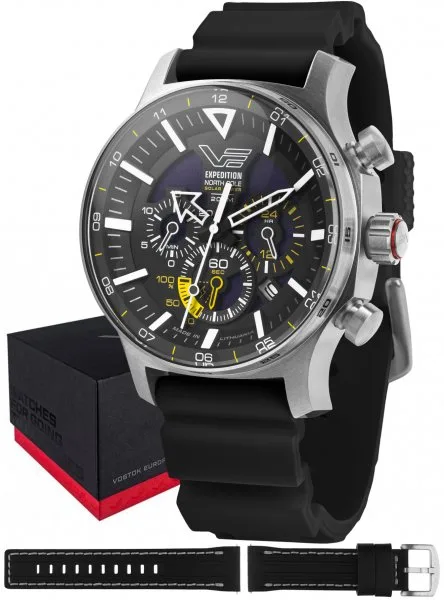 Vostok Europe Expedition North Pole 1 Polar Poppy Solar 47mm VR42-595A732S