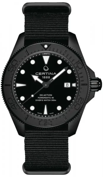 Zegarek męski Certina DS Action Diver Powermatic 80