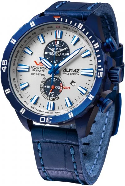 Zegarek męski Vostok Europe Almaz Space Station Limited Edition Chronograph
