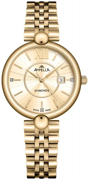 Zegarek damski Appella Diamonds L50011.1161DQ