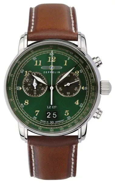 Zegarek Zeppelin, 8684-4, Męski, LZ127 Graf Zeppelin Chronograph
