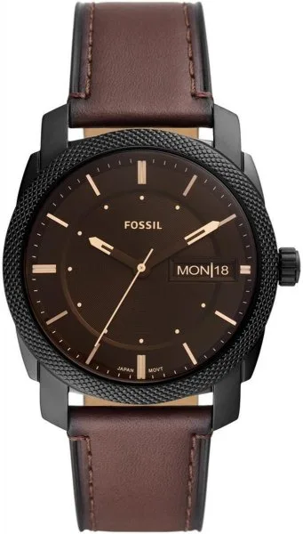 Fossil MACHINE Brown Leather Strap 42mm FS5901