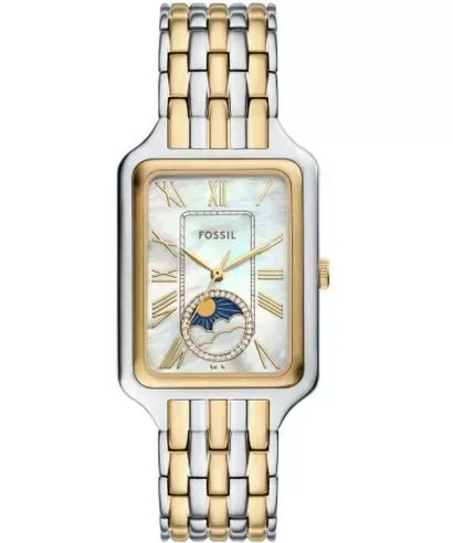 Fossil Raquel Sun Moon Bicolor Stainless Steel 29mm ES5399