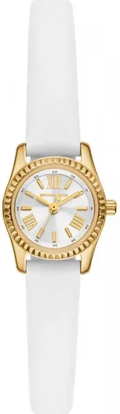 Michael Kors Lexington White Leather Strap 19mm MK4900