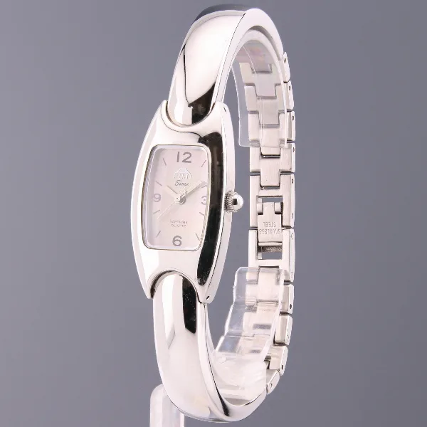 FUJI Time L3303QS - Silver - Damski - Zegarek kwarcowy na bransolecie