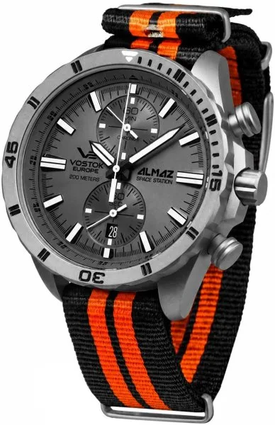 Vostok Europe Almaz Space Station Chrono Titanium 6S11-320H264N
