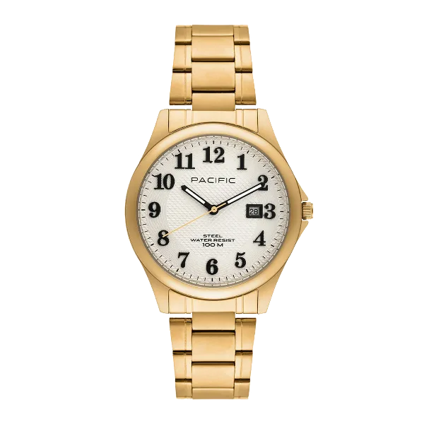 PACIFIC SMB-1064D-04 - Męski - Zegarek na bransolecie