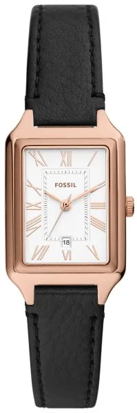Fossil RAQUEL Black LiteHide™ Leather Strap 23mm ES5310