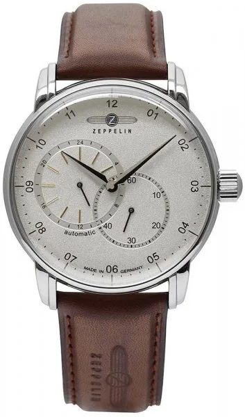 ZEPPELIN 8662-1 - New Captain's Line Automatic - Męski - Zegarek na pasku skórzanym