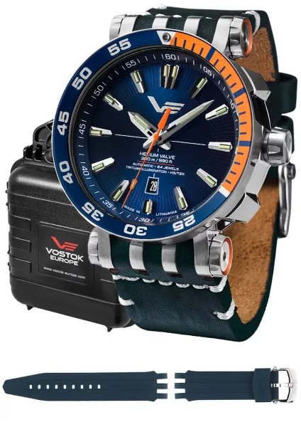 Zegarek męski Vostok Europe Helium Valve Automatic Tritium Illumination SET