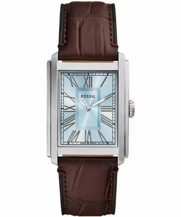 Fossil Carraway Brown Croco Leather 30mm  FS6110