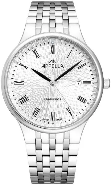 Appella L12002.5133DQ Zegarek Męski - z diamentem