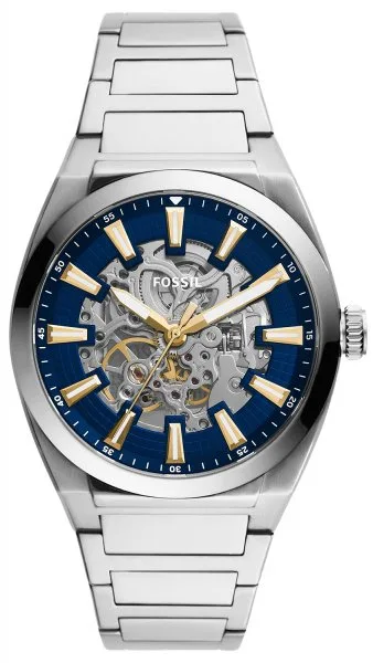 Fossil EVERETT AUTOMATIC SKELETON Stainless Steel 42mm ME3220