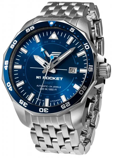 Zegarek męski Vostok Europe Rocket N-1 Automatic GMT Limited Edition