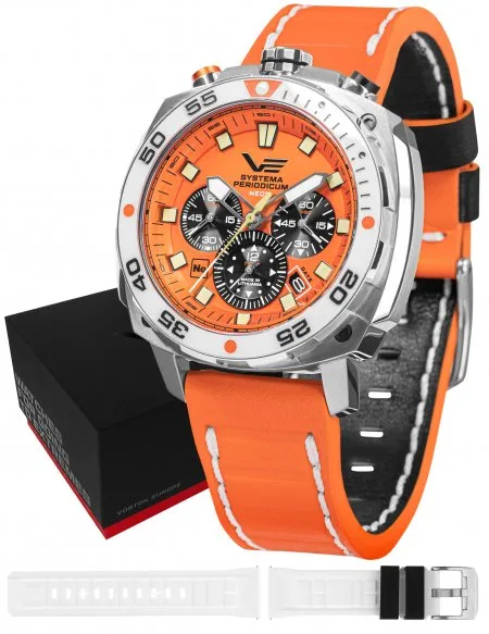 Zegarek męski Vostok Europe Systema Periodicum Neon Chronograph SET Limited Edition