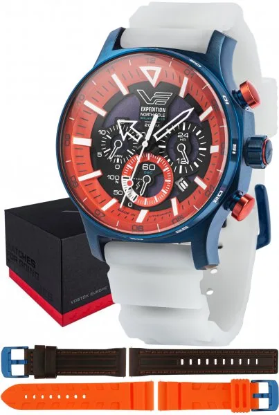 Vostok Europe Expedition North Pole 1 Polar Sunrise Solar 47mm VR42-595D734SWL