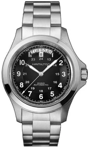 Hamilton Khaki King Czarny/Stal Ø40 mm H64455133