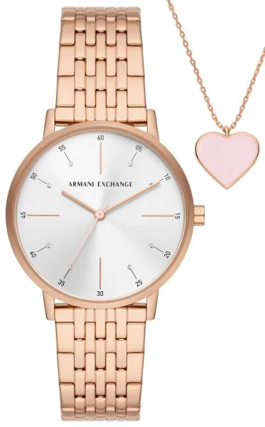 Zegarek damski Armani Exchange Lola AX7145SET
