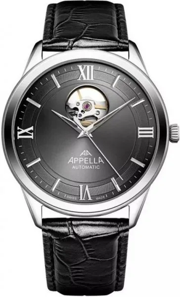 Zegarek męski Appella Classic Open Heart Automatic L70014.5266OA