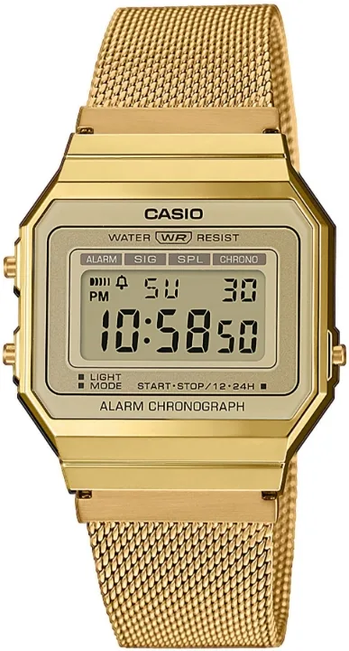 Casio Vintage A700WEMG-9AEF Zegarek Damski Retro z Alarmem i Stoperem – Autoryzowany Sklep
