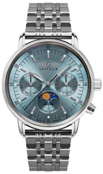 Zegarek damski Zeppelin LZ14 Marine Moonphase Lady