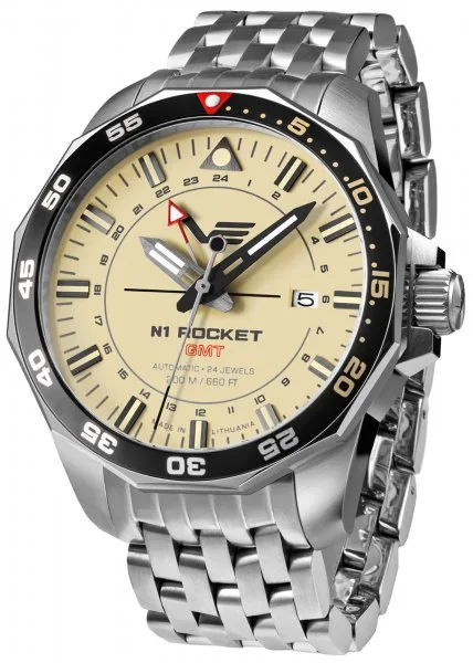 Vostok Europe Rocket N-1 Automatic GMT NH34-225A713B