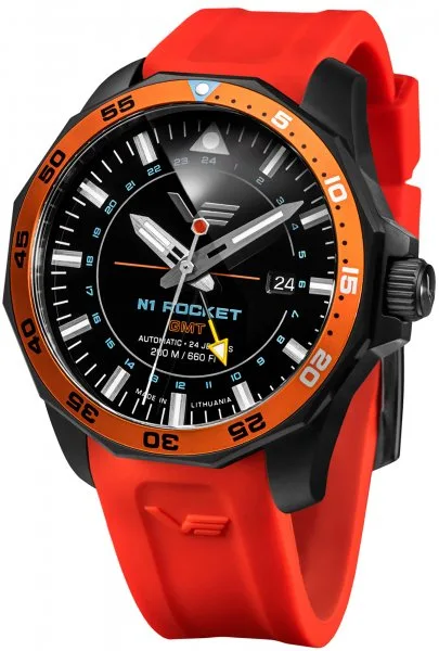 Vostok Europe Rocket N-1 Automatic GMT NH34-225C714SR