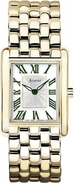 Accurist Rectangle 26mm - White 71008