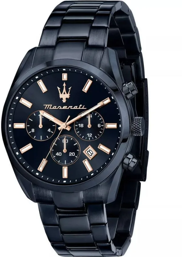 Zegarek męski Maserati Attrazione Chronograph Blue Edition R8873626003