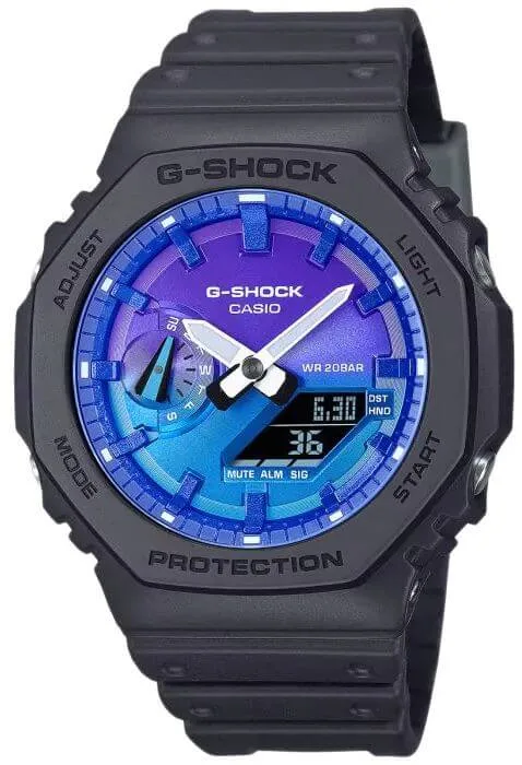 Zegarek męski Casio G-Shock  THE FLAME INSIDE GA-2100FL -1AER