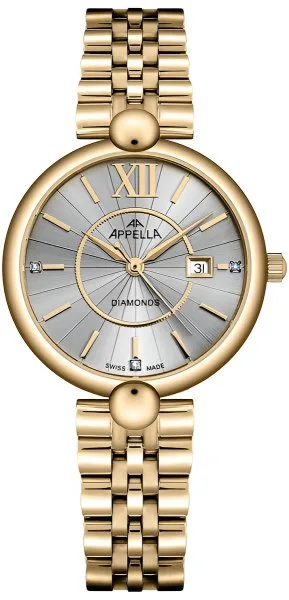 Appella L50011.1167DQ Zegarek Damski - z diamentami