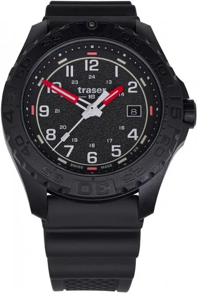 Traser P96 OdP Color Black Rubber Strap TS-111760