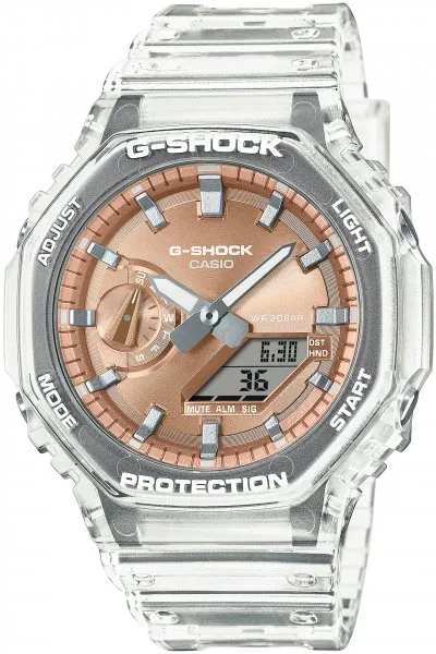 G-SHOCK Octagon Bright Metallic Dial Series GA-2100BM-7A5ER
