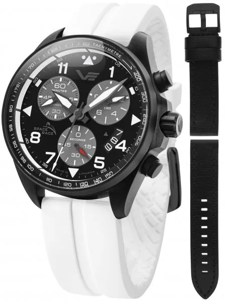 Vostok Europe Space Race Full Black Chrono 6S30-325C744SW