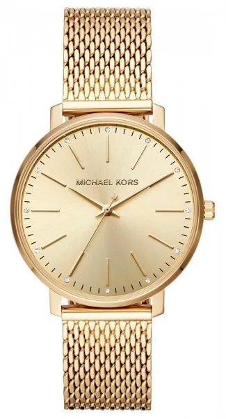 Zegarek damski Michael Kors Pyper MK4339 – złoty, stal szlachetna, grawer gratis