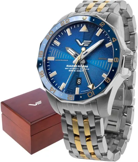Vostok Europe Rocket N-1 Automatic GMT Radio Room Special Edition Silentium Pro Vita NH34-224A793B