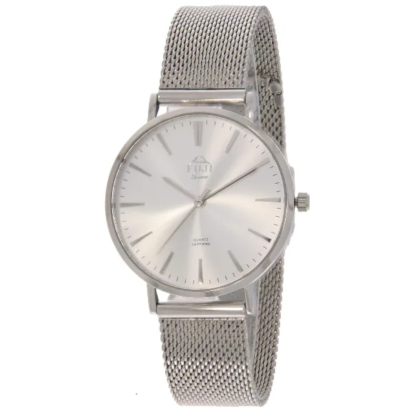 FUJI Time M7121QS-A - Elegant - Damski - Zegarek na bransolecie mesh