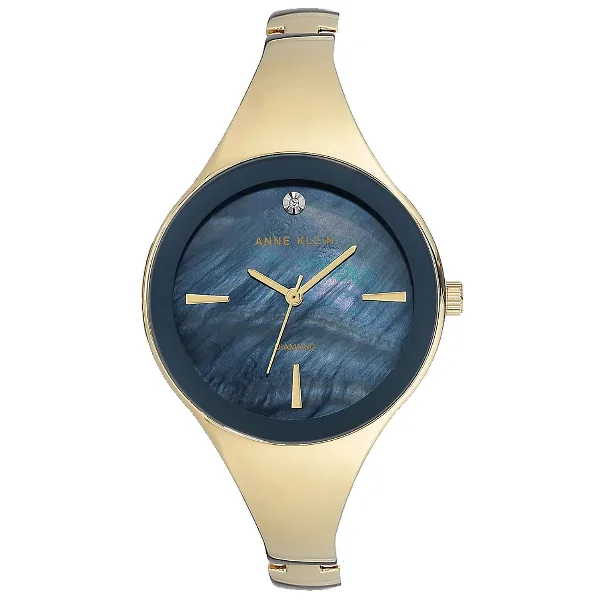 ANNE KLEIN AK/2974NVGB - Damski - Zegarek na bransolecie
