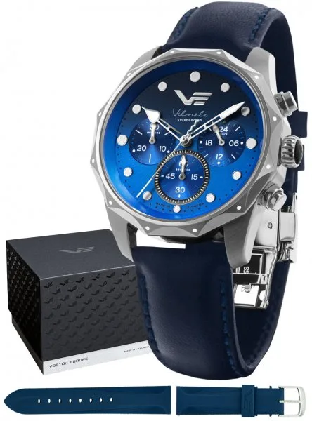 Zegarek damski Vostok Europe Vilnele Chronograph Limited Edition SET