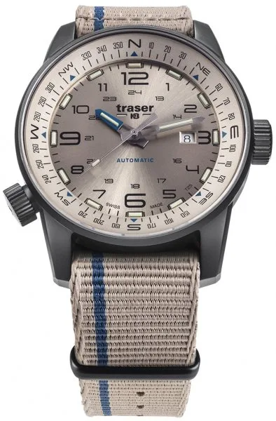 Traser P68 Pathfinder Automatic Beige NATO Strap TS-110454
