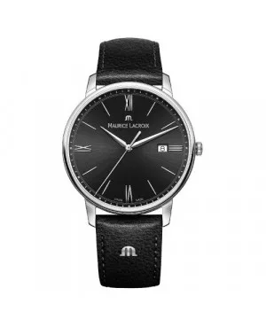 Maurice Lacroix Eliros Date Czarny/Skóra Ø40 mm EL1118-SS001-310-1