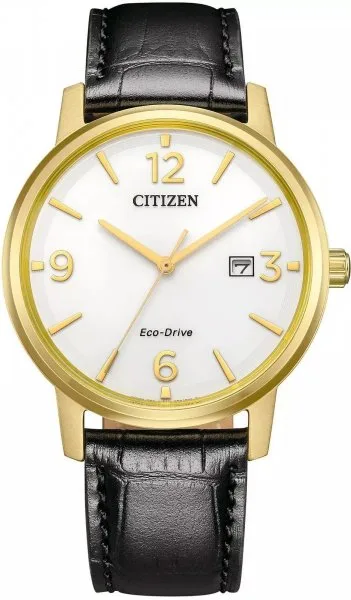 Zegarek Citizen BM6756-01A – zegarek męski solarny Eco-Drive Elegance, skórzany pasek
