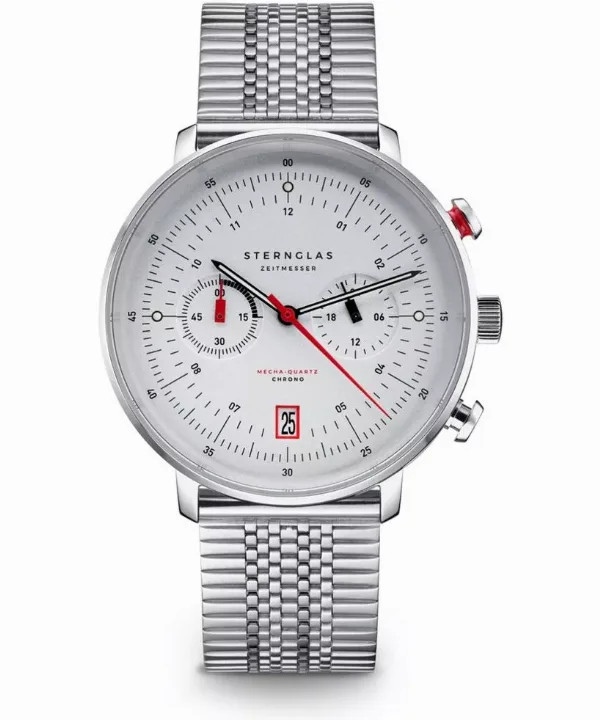 Zegarek męski Sternglas Hamburg Chrono S01-HC10-ME08