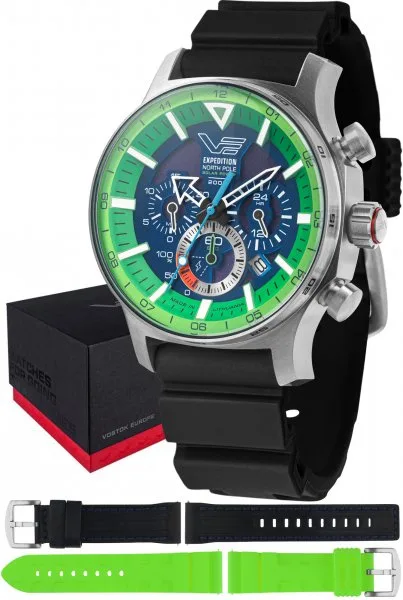 Vostok Europe Expedition North Pole 1 Polar Spruce Solar 47mm VR42-595A733SB